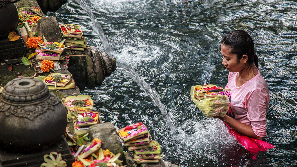spiritual healing in Bali